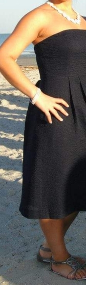 J. Crew Navy Blue Dress - Picture 2 of 6